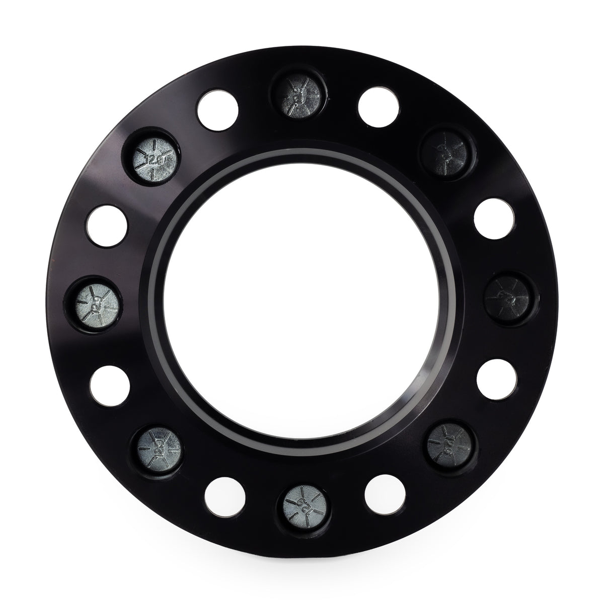 2" (50mm) Wheel Spacers for Nissan NV Ram 2500 3500 | 8x6.5 | 121.3 Hubcentric |14x1.5 Studs — rear view