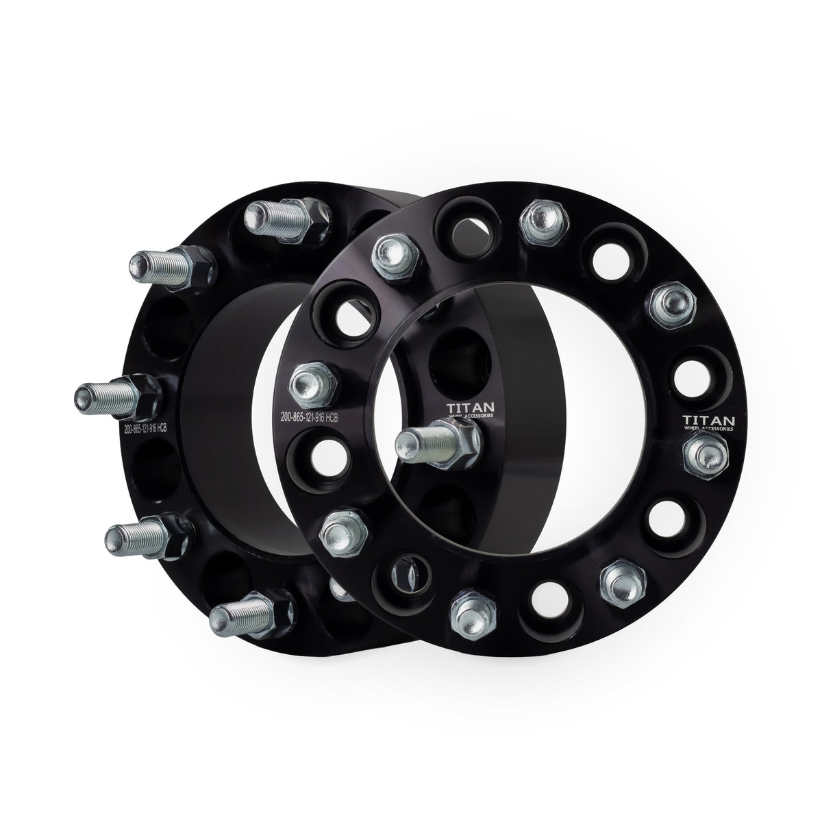 2" (50mm) Wheel Spacers for Dodge Ram 2500 3500 | 8x6.5 | 121.3 Hubcentric |9/16 Studs — pair of 2