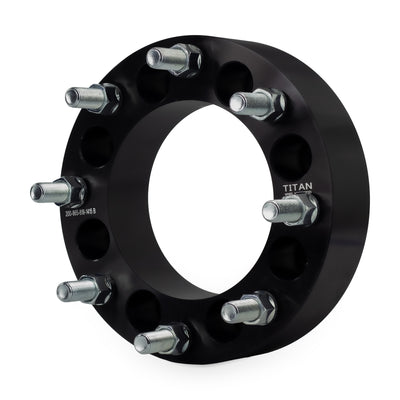 Adaptadores de rueda de 2" (50 mm) de 8 x 6,5 a 8 x 180 para Chevy Express 2500 3500 Silverado 1500 2500 3500 Suburban 2500 | Pernos de 14 x 1,5 |