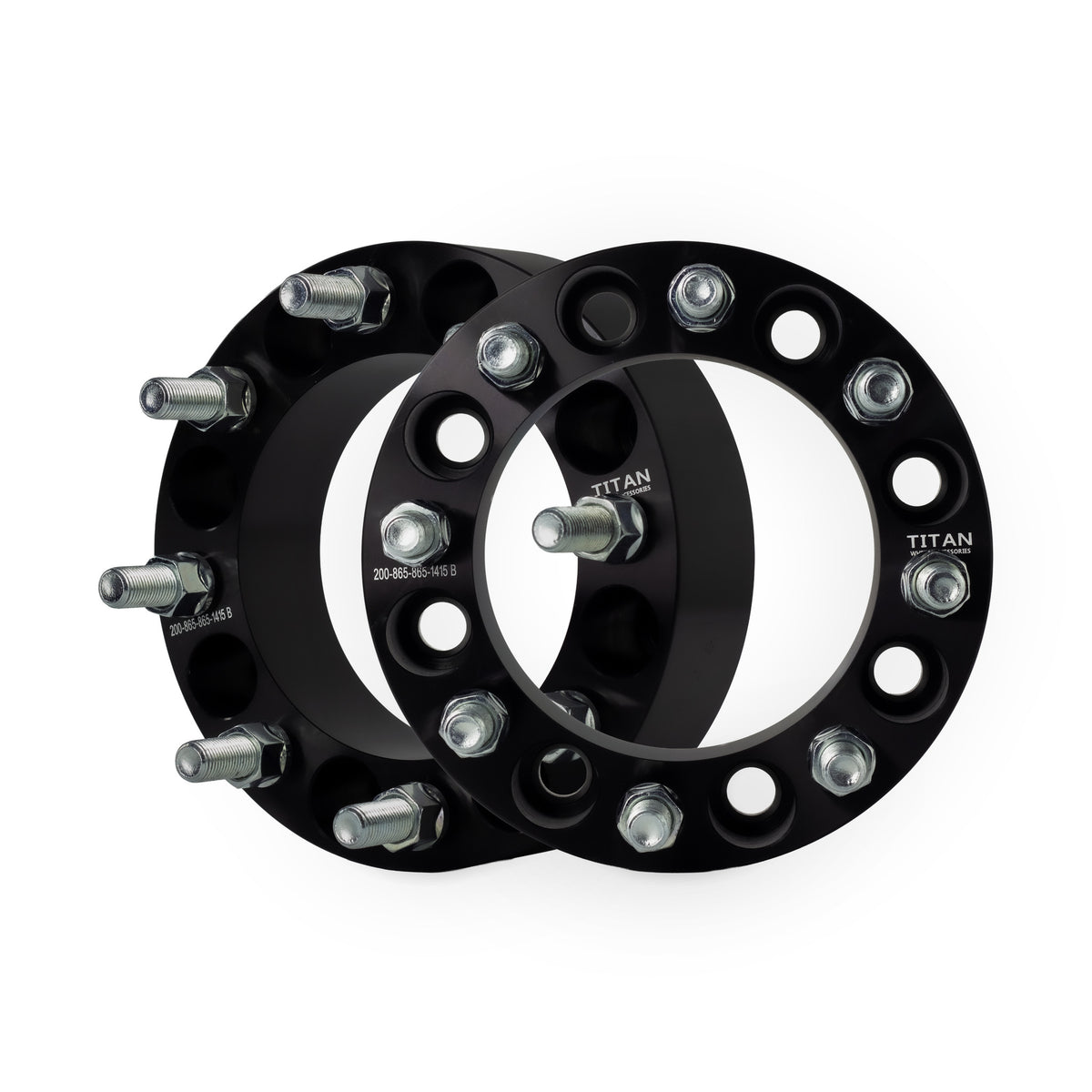 2" (50mm) Wheel Spacers for Ram 2500 3500 2012 and Newer Trucks | 8x6.5 | 14x1.5 Studs — pair of 2