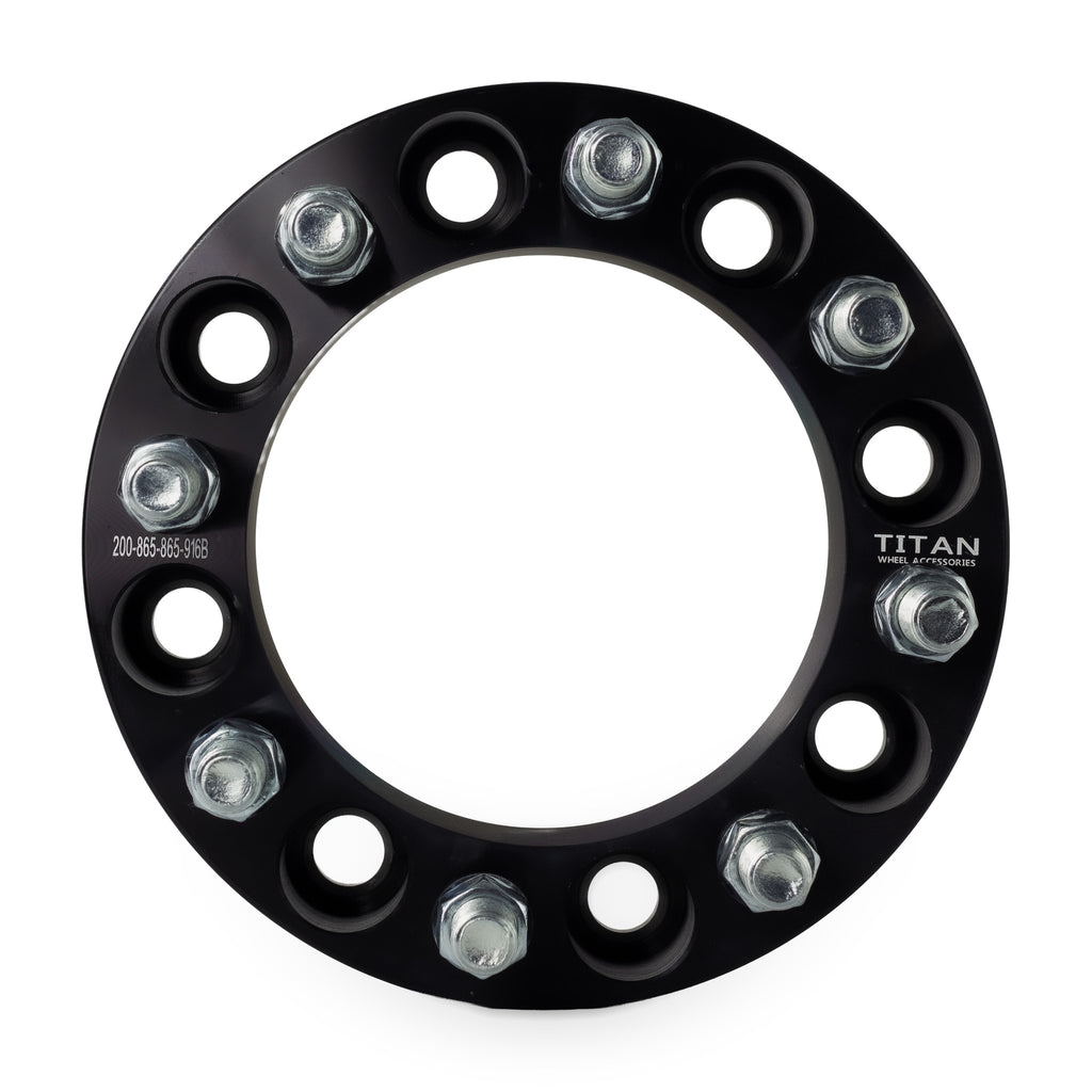 2" (50mm) Wheel Spacers for Dodge Ram 2500 3500 | 8x6.5 | 9/16 Studs — front view