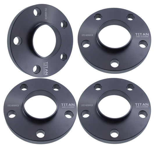 25mm (1") Wheel Spacers for VW Audi Mercedes | 5x112 | 66.56 Hubcentric |