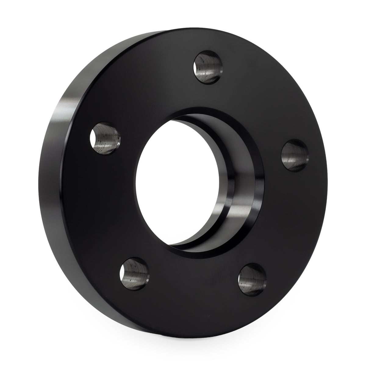 25mm (1") Wheel Spacers for VW Audi Mercedes | 5x112 | 66.56 Hubcentric — rear three-quarter view