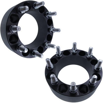 3" (75mm) Wheel Spacers for Chevy Silverado 2500 3500  | 8x6.5 | 14x1.5 Studs |