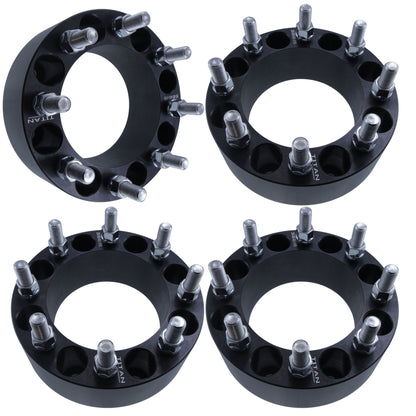 2.5" Wheel Spacers for Nissan NV Ram 2500 3500 | 8x6.5 | 14x1.5 Studs |