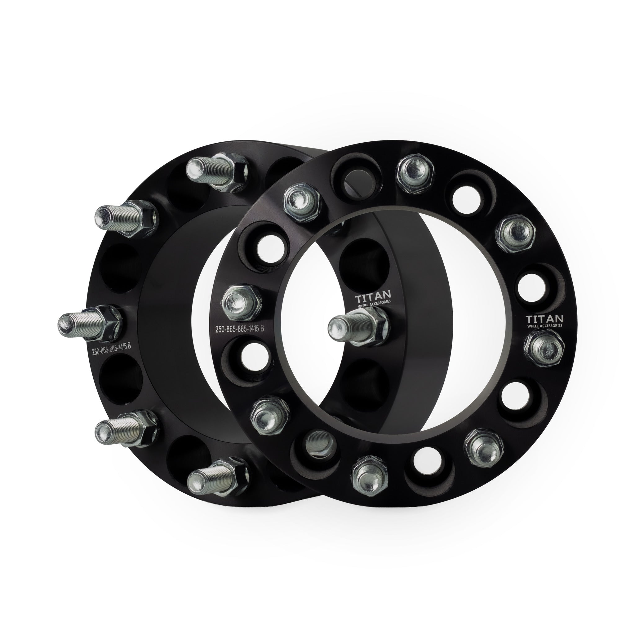 2.5 Inch Wheel Spacers for Nissan NV Ram 2500 3500 | 8x6.5 | Titan
