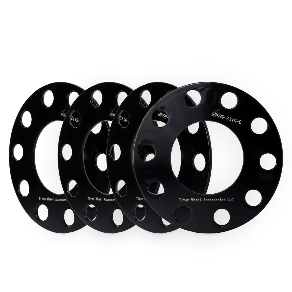 3mm Wheel Spacers for Audi Mercedes | 5x112 | 66.56 Hubcentric — set of 4