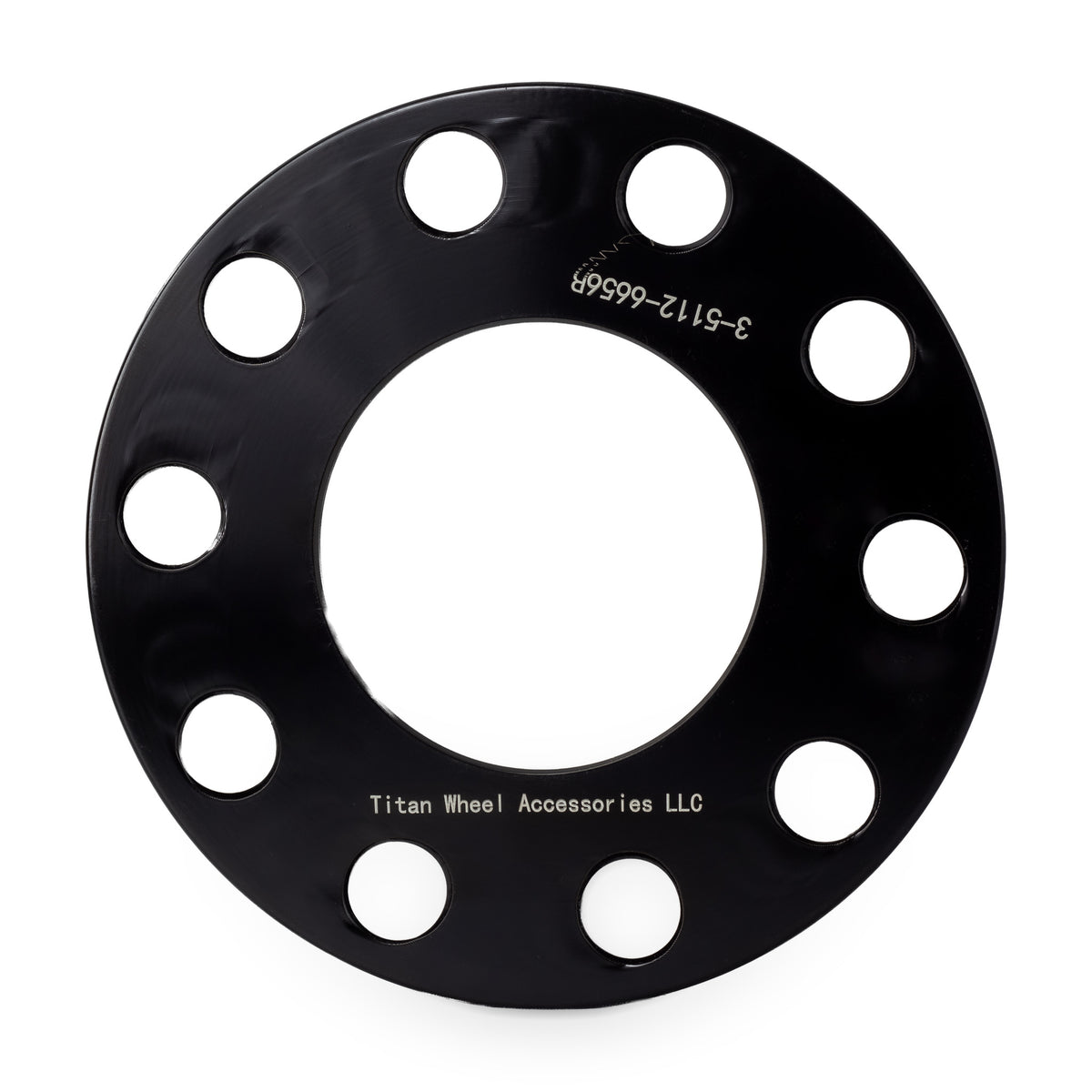 3mm Wheel Spacers for Audi Mercedes | 5x112 | 66.56 Hubcentric — front view