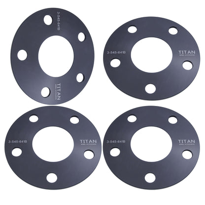 3mm Wheel Spacers for Acura TSX TL Honda Accord Civic | 5x114.3 (5x4.5) | 64.1 Hubcentric |