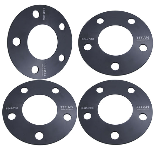 3mm Wheel Spacers for Ford Mustang Ranger Explorer Edge | 5x114.3 (5x4.5) | 70.5 Hubcentric |