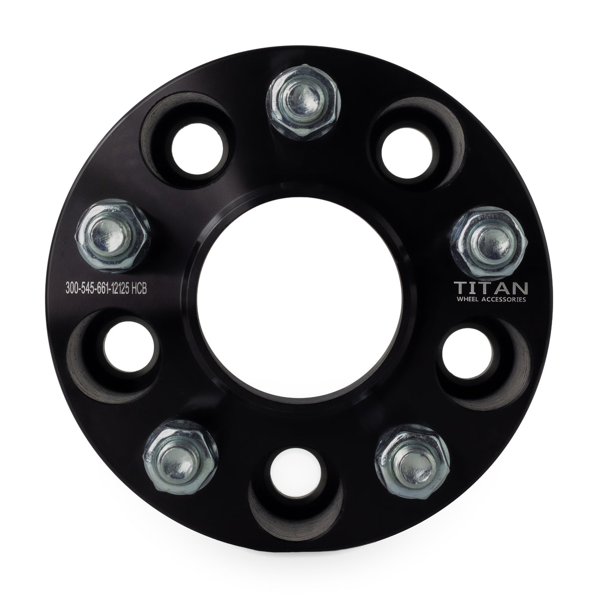 75mm (3") Wheel Spacers for Nissan Altima Maxima 350z 370z Infiniti G35 G37 Q50 | 5x114.3 (5x4.5) — front view