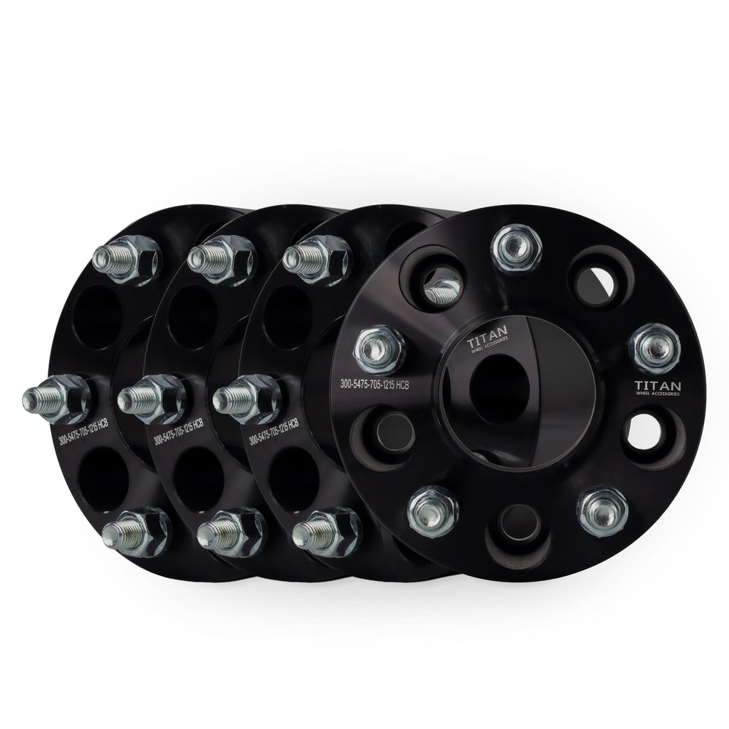 3" (75mm) Wheel Spacers for Chevy Camaro Corvette S10 Blazer GMC Sonoma S15 | 5x4.75 (5x120) | 70.5 Hubcentric — set of 4
