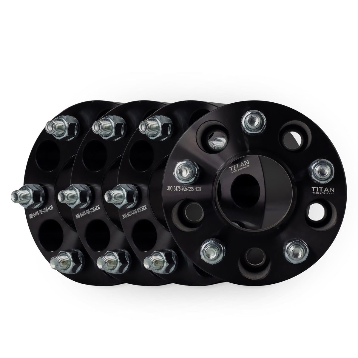 3" (75mm) Wheel Spacers for Chevy Camaro Corvette S10 Blazer GMC Sonoma S15 | 5x4.75 (5x120) | 70.5 Hubcentric — set of 4