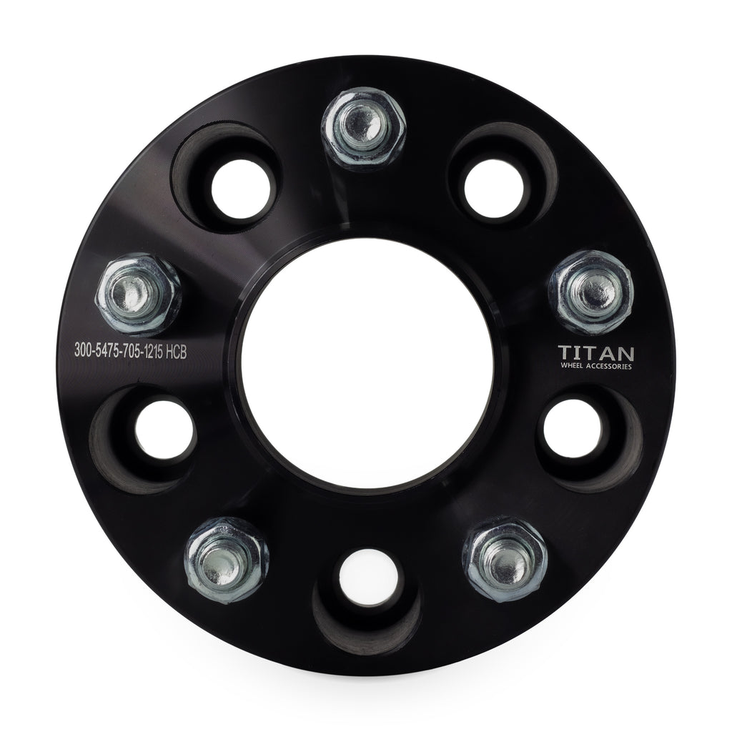 3" (75mm) Wheel Spacers for Chevy Camaro Corvette S10 Blazer GMC Sonoma S15 | 5x4.75 (5x120) | 70.5 Hubcentric — front view