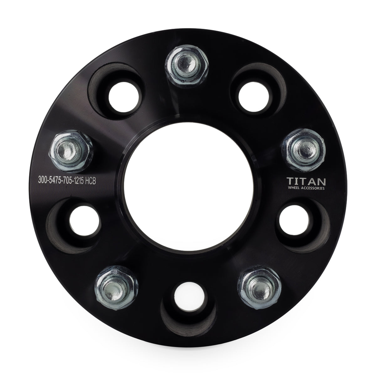 3" (75mm) Wheel Spacers for Chevy Camaro Corvette S10 Blazer GMC Sonoma S15 | 5x4.75 (5x120) | 70.5 Hubcentric — front view