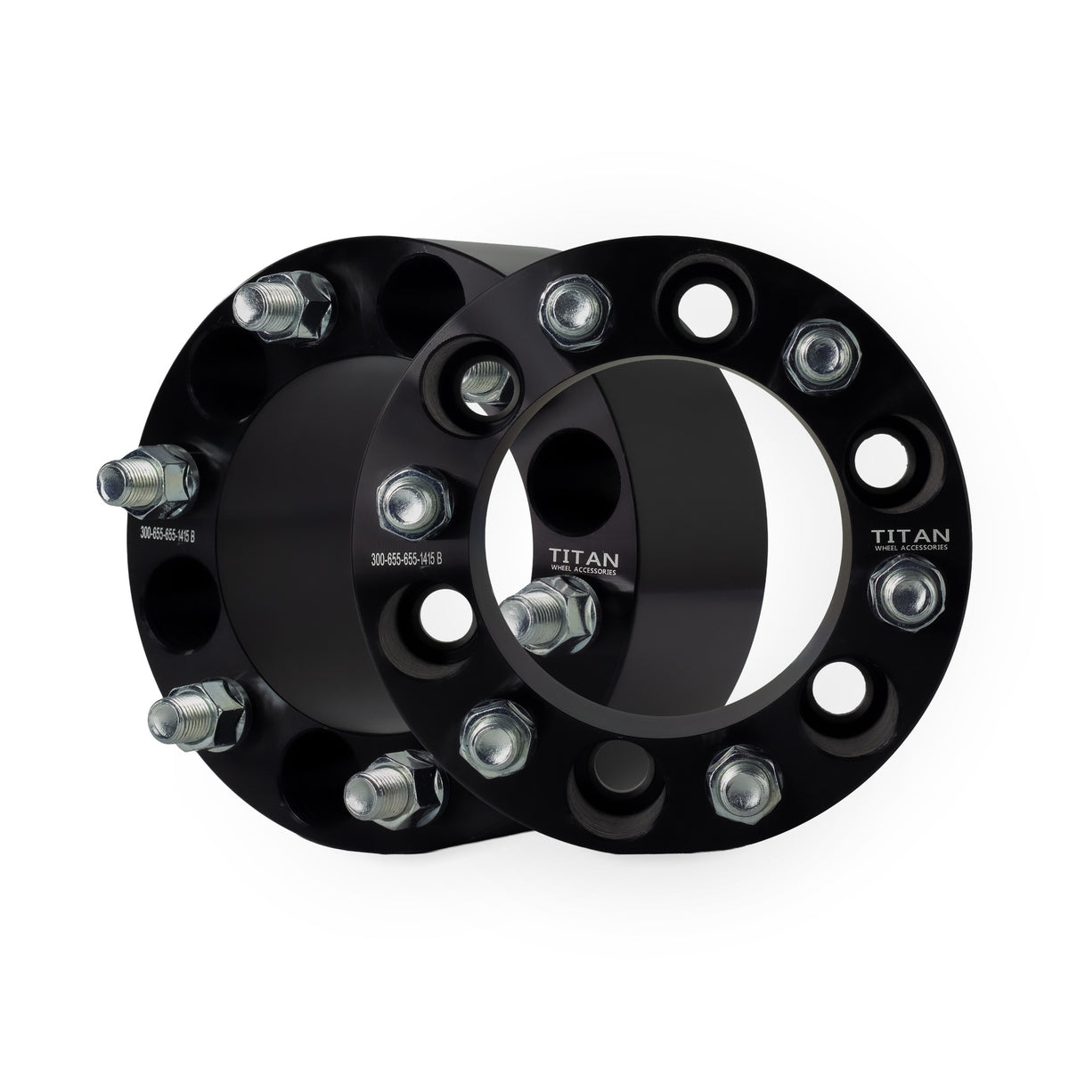 3" Wheel Spacers for Chevy Silverado | 6x5.5 | 14x1.5 Studs — pair of 2