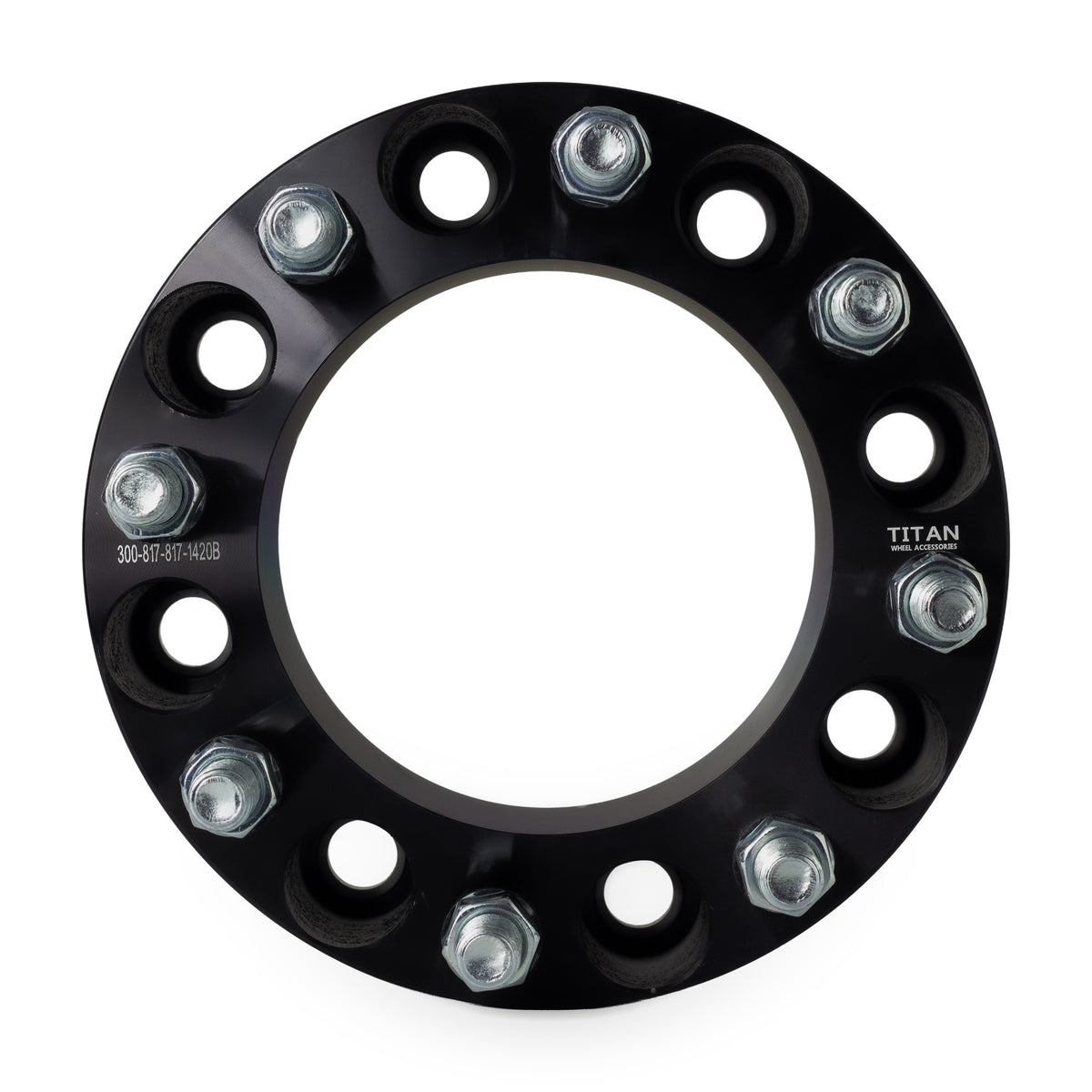 3" (75mm) Wheel Spacers for Ford F250 F350 Super Duty Excursion | 8x170 | 14x2 Studs — front view