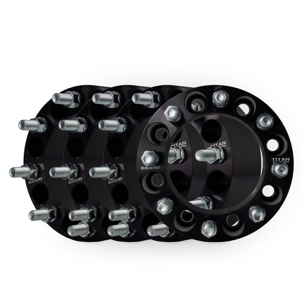 3" (75mm) Wheel Spacers for GMC Sierra 2500 3500 | 8x6.5 | 14x1.5 Studs — set of 4