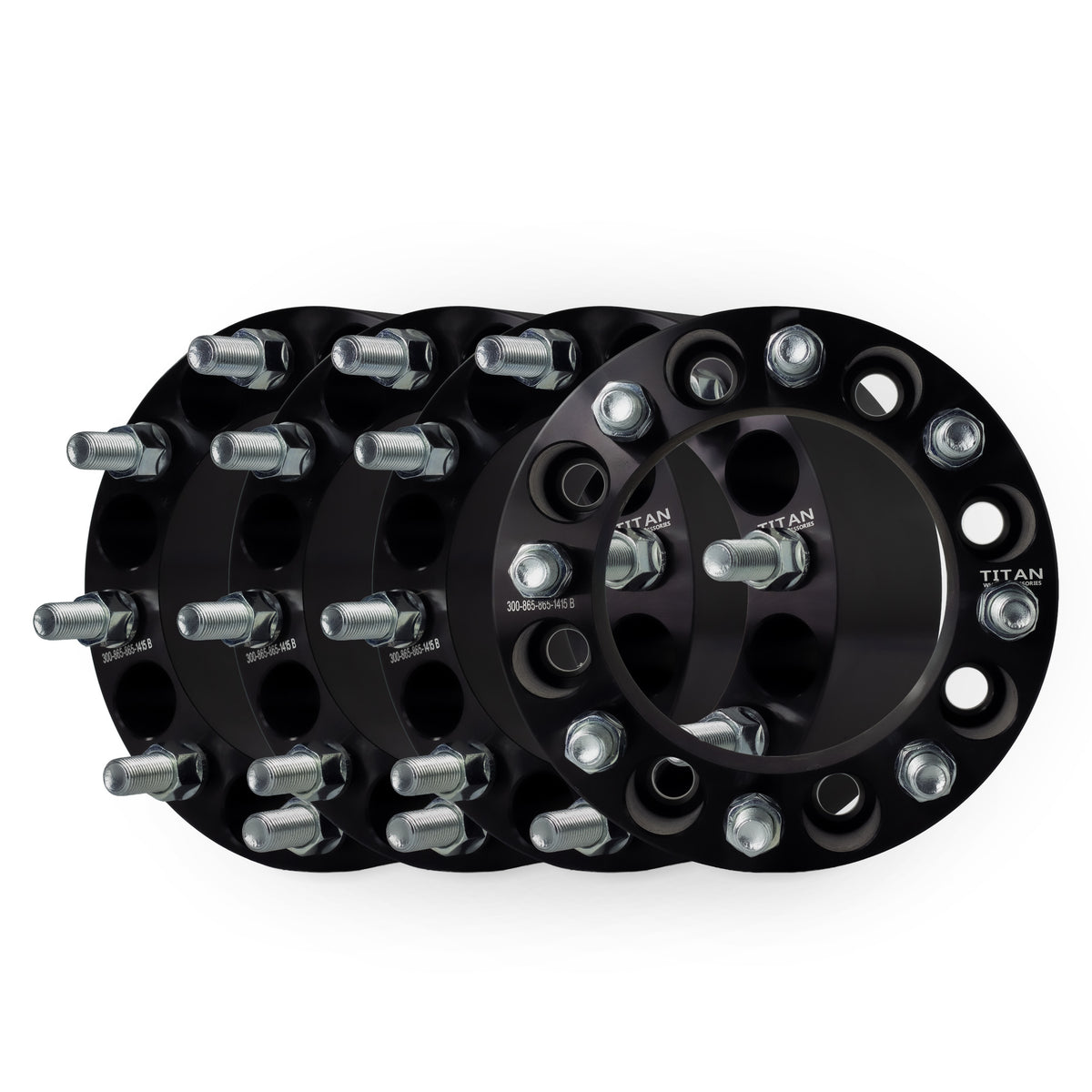 3" (75mm) Wheel Spacers for GMC Sierra 2500 3500 | 8x6.5 | 14x1.5 Studs — set of 4