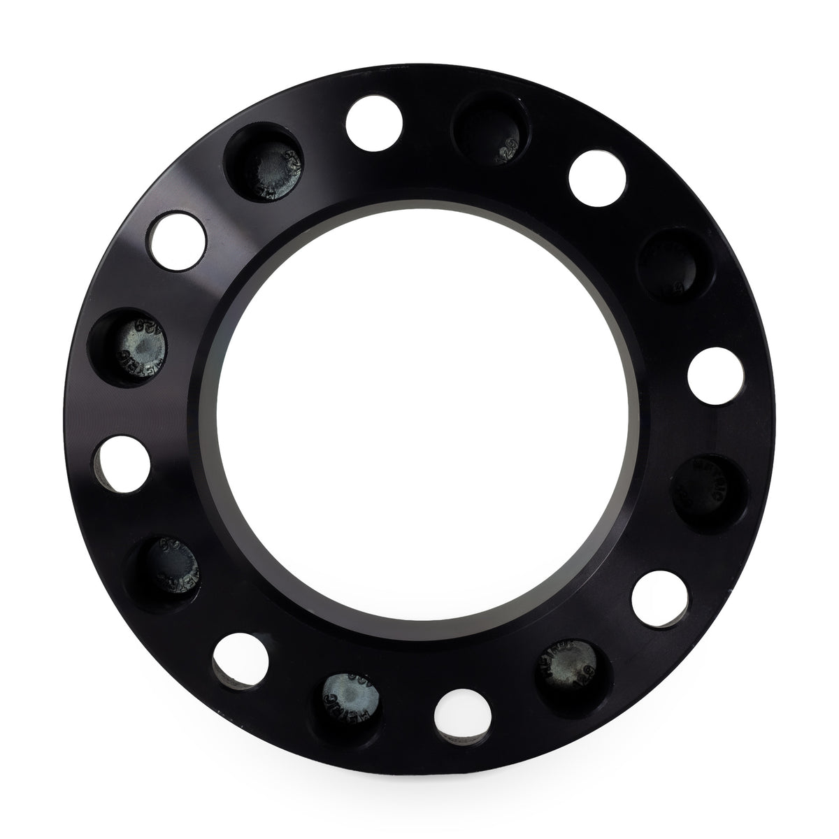 3" (75mm) Wheel Spacers for GMC Sierra 2500 3500 | 8x6.5 | 14x1.5 Studs — rear view