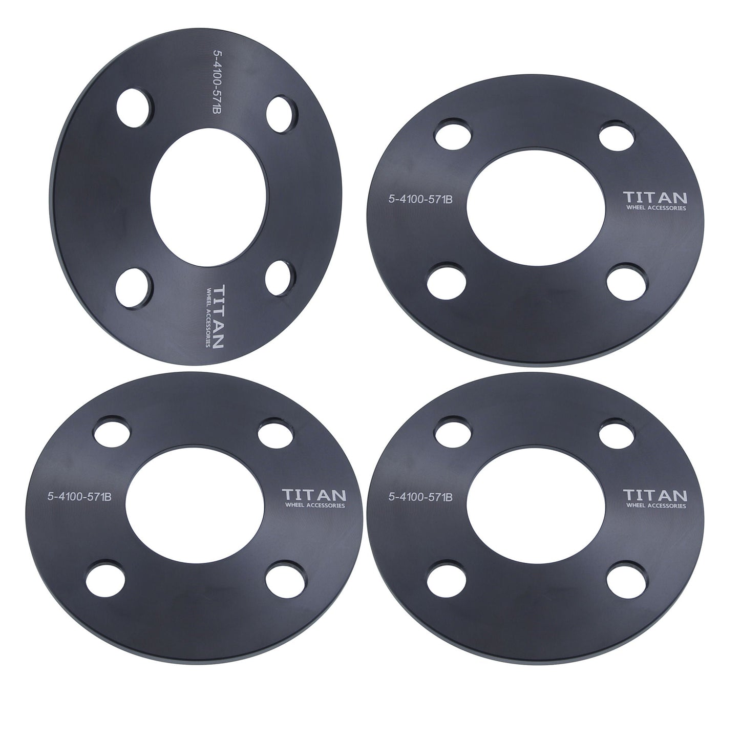 5mm Wheel Spacers for BMW Audi VW 4 Lug | 4x100 | 57.1 Hubcentric |