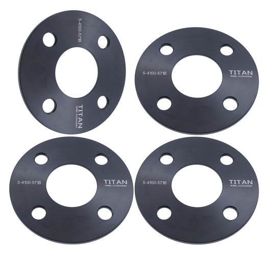 3mm Wheel Spacers for BMW Audi VW 4 Lug | 4x100 | 57.1 Hubcentric |