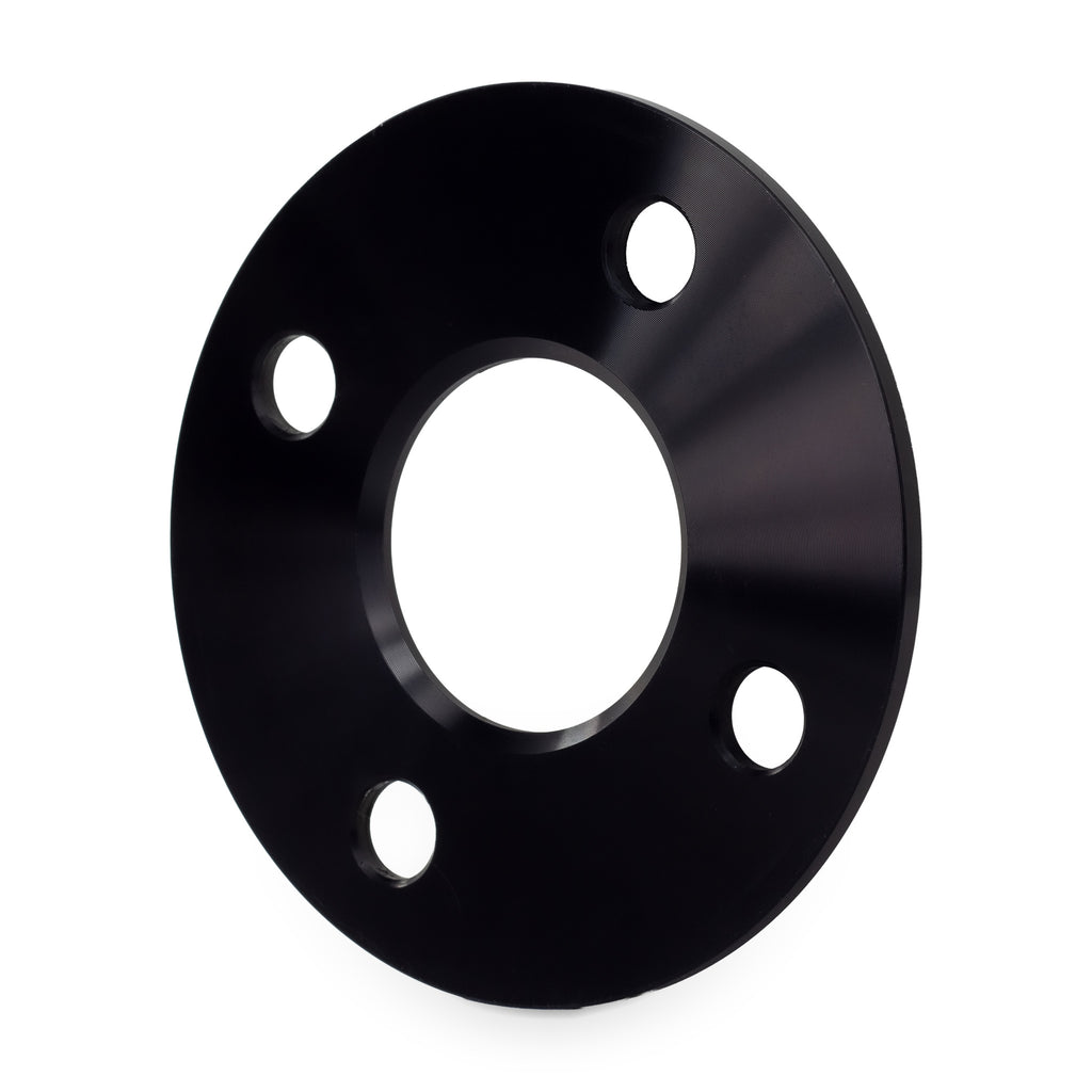 5mm Wheel Spacers for BMW Audi VW 4 Lug | 4x100 | 57.1 Hubcentric — rear three-quarter view