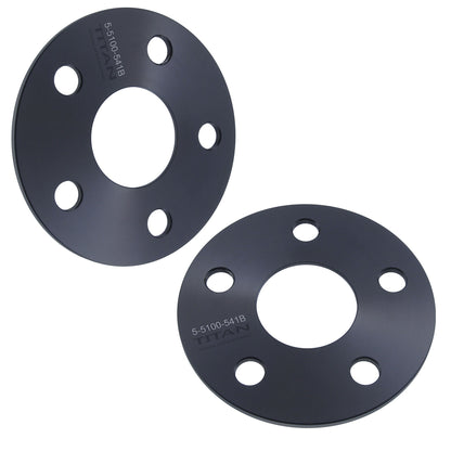 Espaciadores de rueda de 5 mm para Lexus CT200 Scion tC xD Toyota Corolla | 5x100 | 54.1 Hubcéntrico |