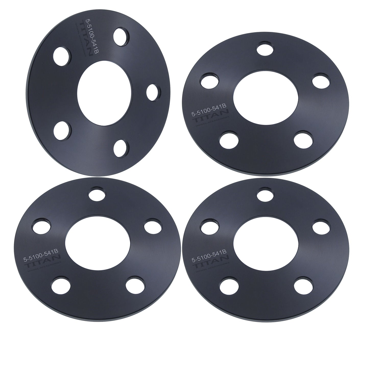 Espaciadores de rueda de 5 mm para Lexus CT200 Scion tC xD Toyota Corolla | 5x100 | 54.1 Hubcéntrico |