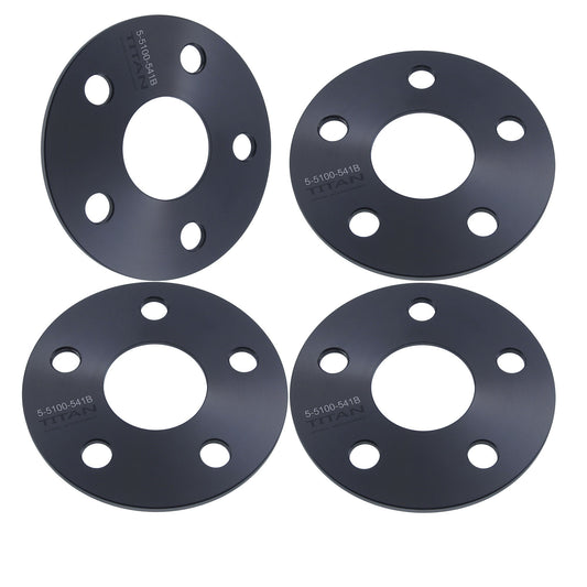 Espaciadores de rueda de 5 mm para Lexus CT200 Scion tC xD Toyota Corolla | 5x100 | 54.1 Hubcéntrico |