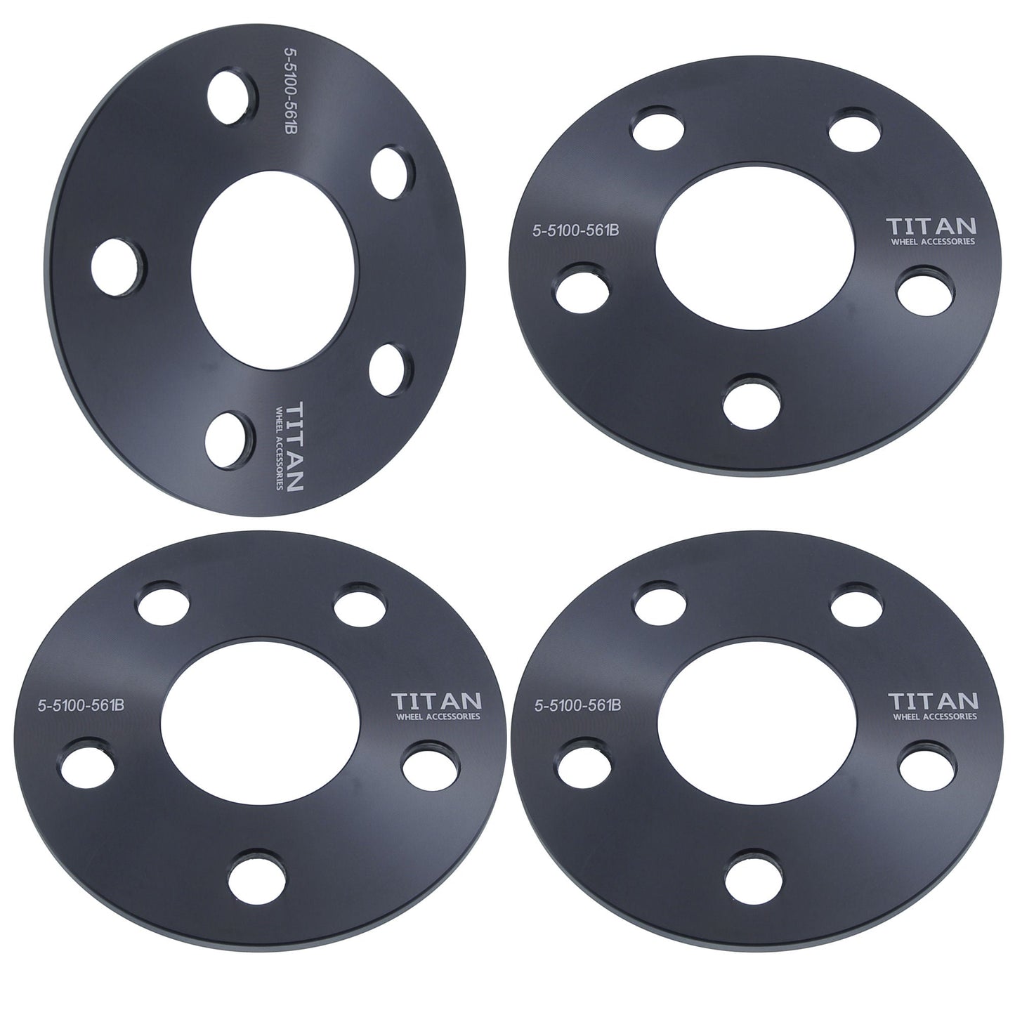 5mm Wheel Spacers for Subaru Scion 5 Lug | 5x100 | 56.1 Hubcentric |