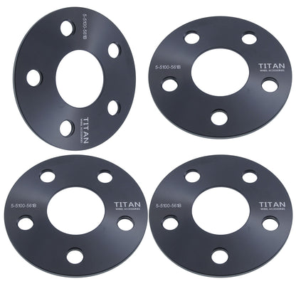 5mm Wheel Spacers for Subaru Scion 5 Lug | 5x100 | 56.1 Hubcentric |