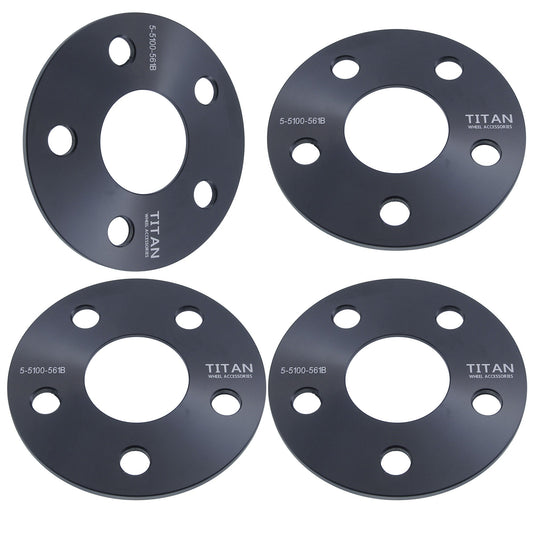 5mm Wheel Spacers for Subaru Scion 5 Lug | 5x100 | 56.1 Hubcentric |