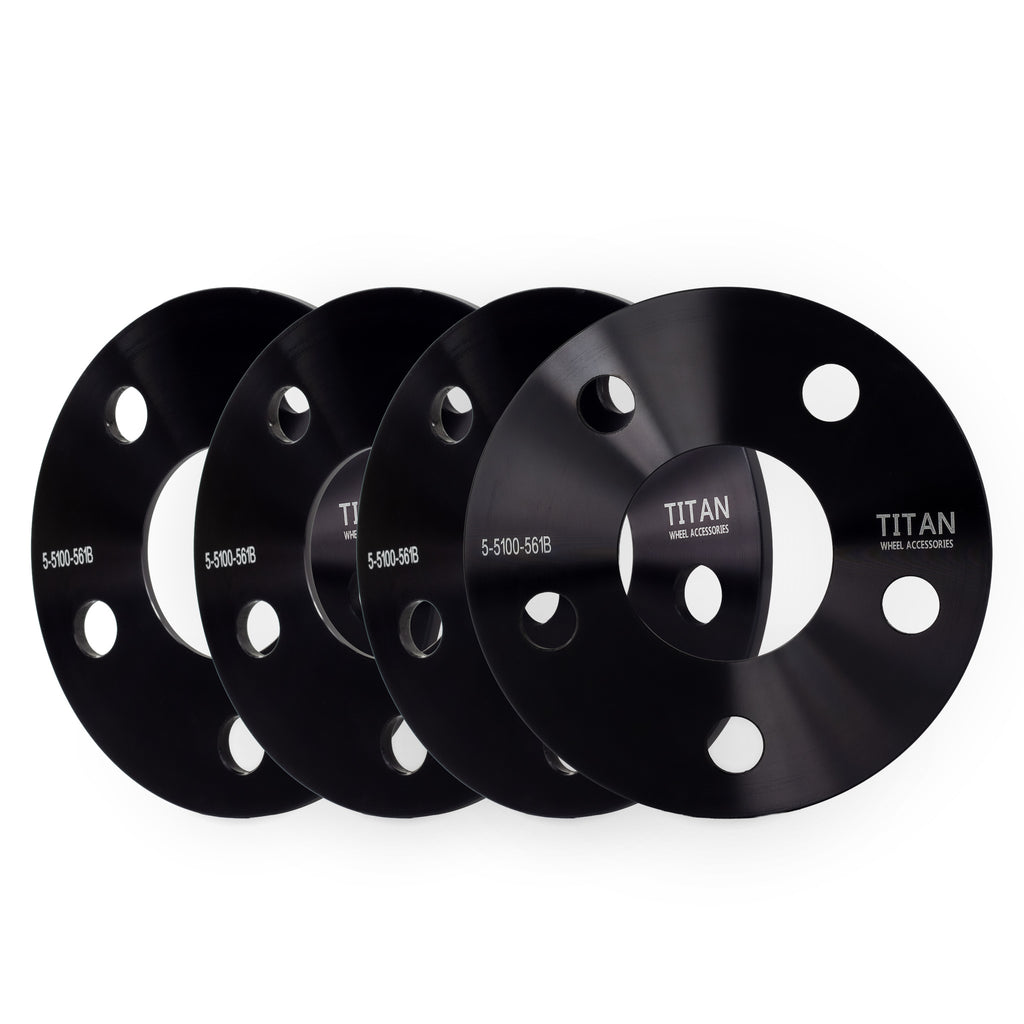 5mm Wheel Spacers for Subaru Scion 5 Lug | 5x100 | 56.1 Hubcentric — set of 4