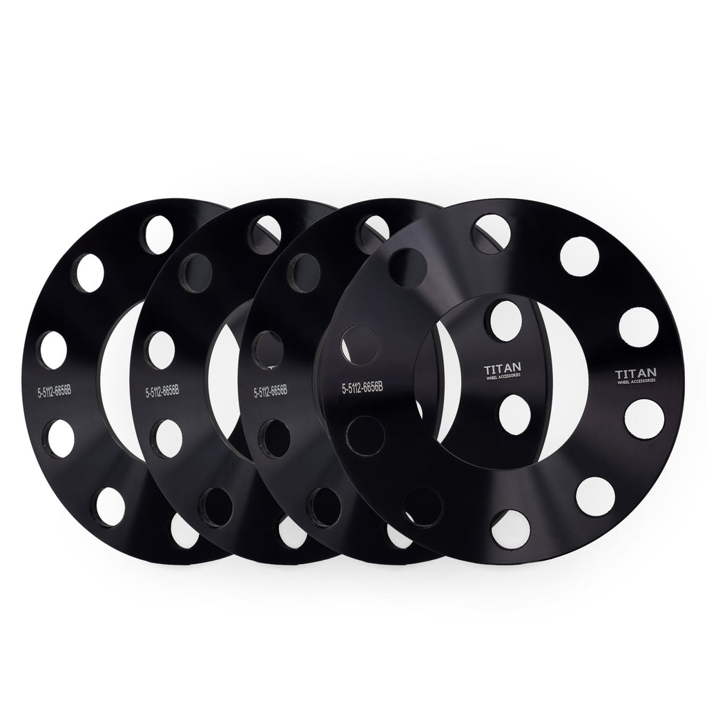5mm Wheel Spacers for VW Audi | 5x112 | 66.56 Hubcentric — set of 4