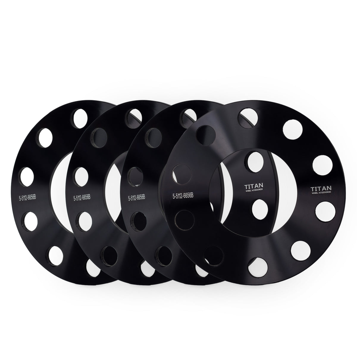 5mm Wheel Spacers for VW Audi | 5x112 | 66.56 Hubcentric — set of 4