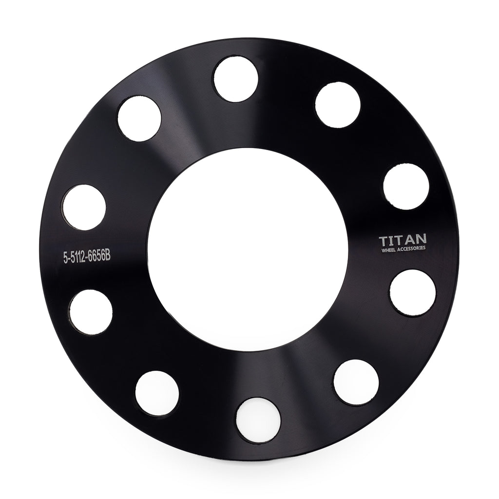 5mm Wheel Spacers for VW Audi | 5x112 | 66.56 Hubcentric — front view