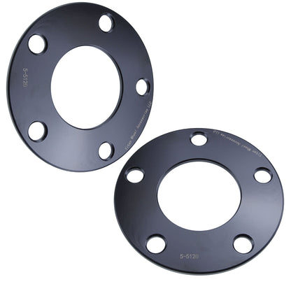5mm Wheel Spacers for BMW 5 Series 525i 528i 530i 540i X5 X6 | 5x4.75 (5x120) | 74.1 Hubcentric |