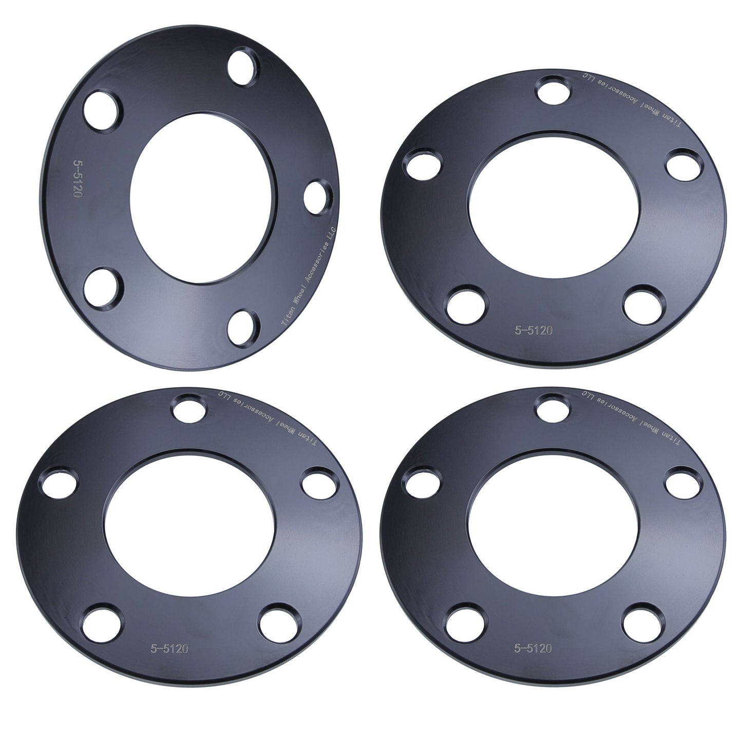5mm Wheel Spacers for BMW 5 Series 525i 528i 530i 540i X5 X6 | 5x4.75 (5x120) | 74.1 Hubcentric |