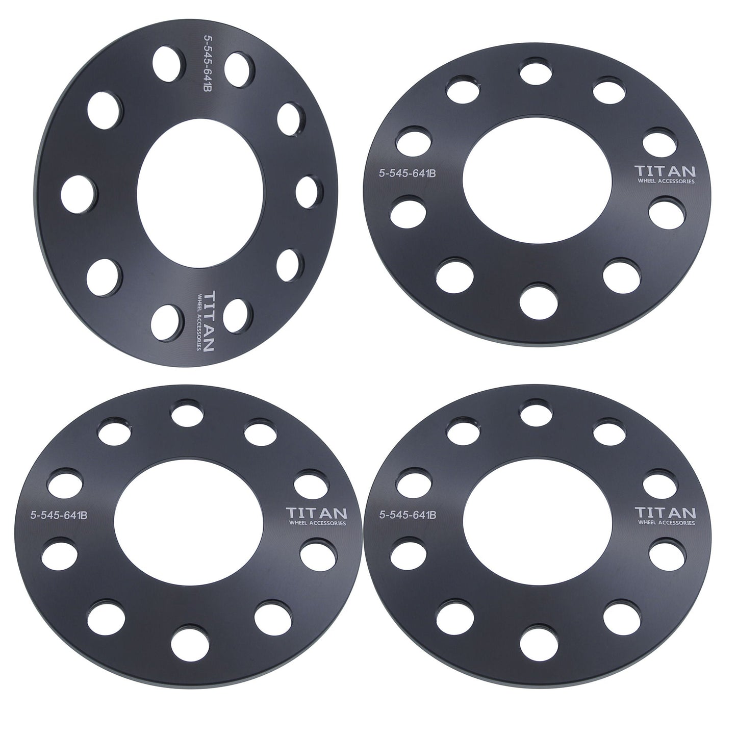 5mm Wheel Spacers for Honda Civic Accord CR-V CR-Z Odyssey | 5x114.3 | 64.1 Hubcentric |