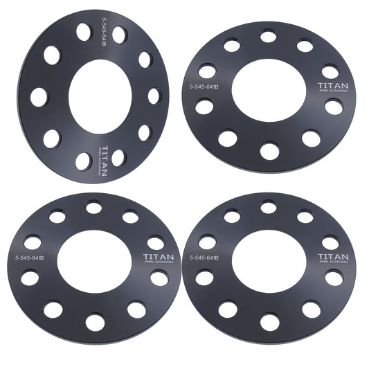 5mm Wheel Spacers for Honda Civic Accord CR-V CR-Z Odyssey | 5x114.3 | 64.1 Hubcentric |