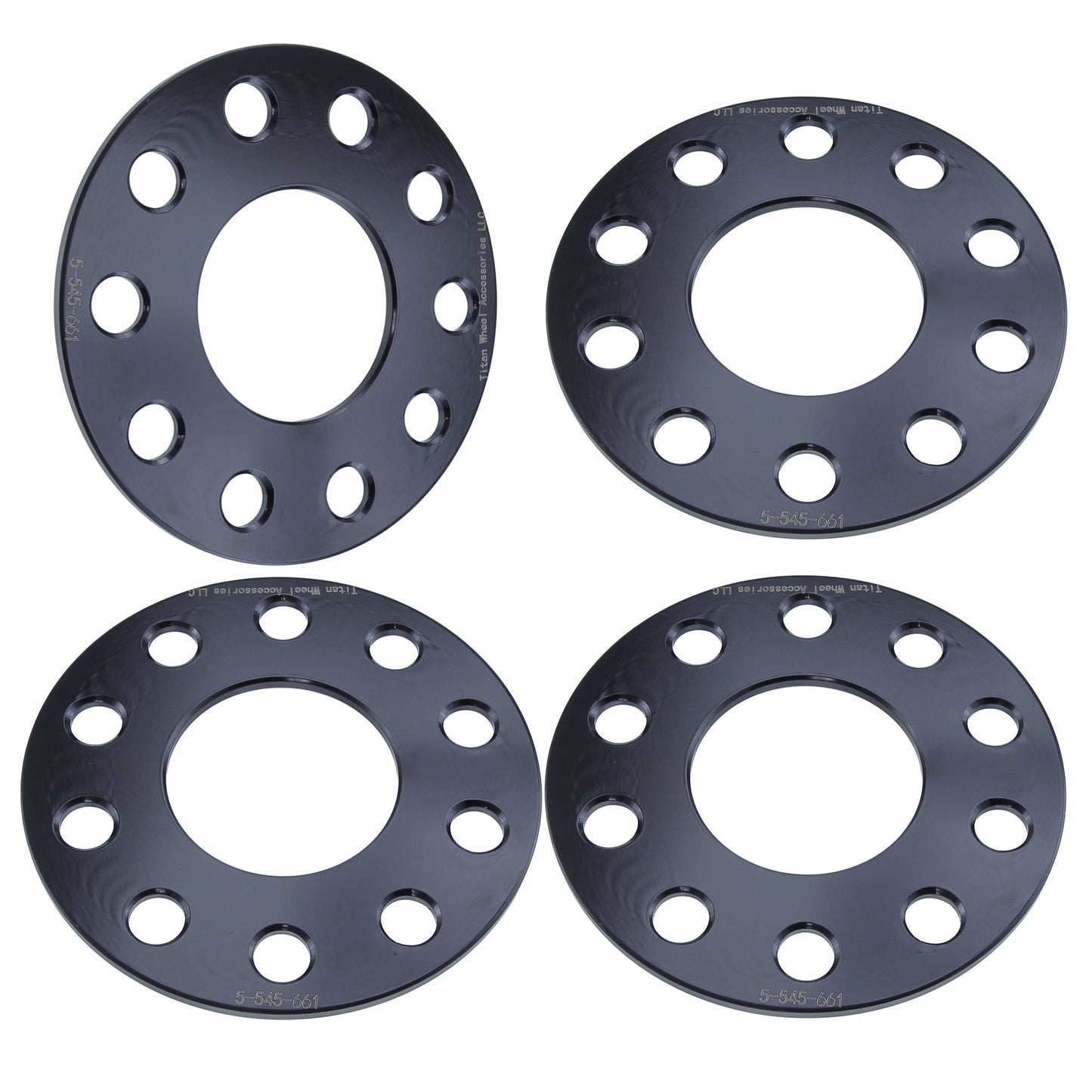 5mm Wheel Spacers for Nissan Infiniti Q50 G35 G37 350z 370z Altima Maxima | 5x114.3 | 66.1 Hubcentric |