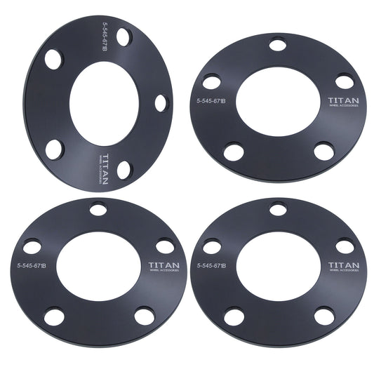 3mm Wheel Spacers for Mitsubishi Lancer Evo | 5x114.3 (5x4.5) | 67.1 Hubcentric |
