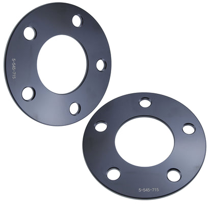 5mm Wheel Spacers for Jeep Cherokee Liberty Wrangler | 5x4.5 (5x114.3) | 71.5 Hubcentric |