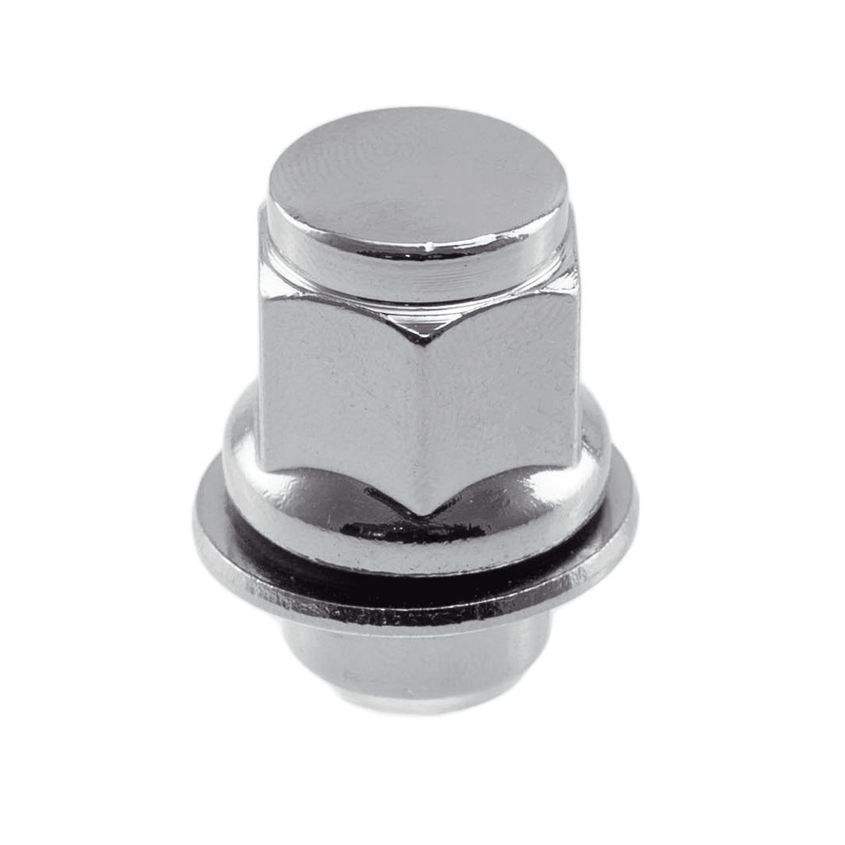 12 x 1.25" Toyota Mag with Washer Lug Nuts | 13/16" Head | Chrome Lug Nuts — view 2