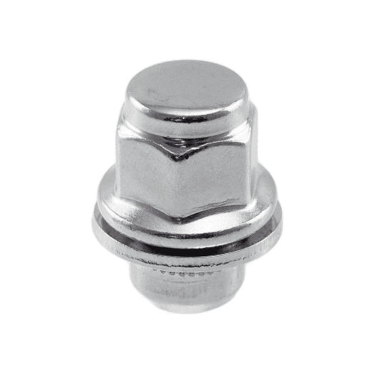 12 x 1.5" Toyota Mag with Washer Lug Nuts | 13/16" Head | Chrome Lug Nuts