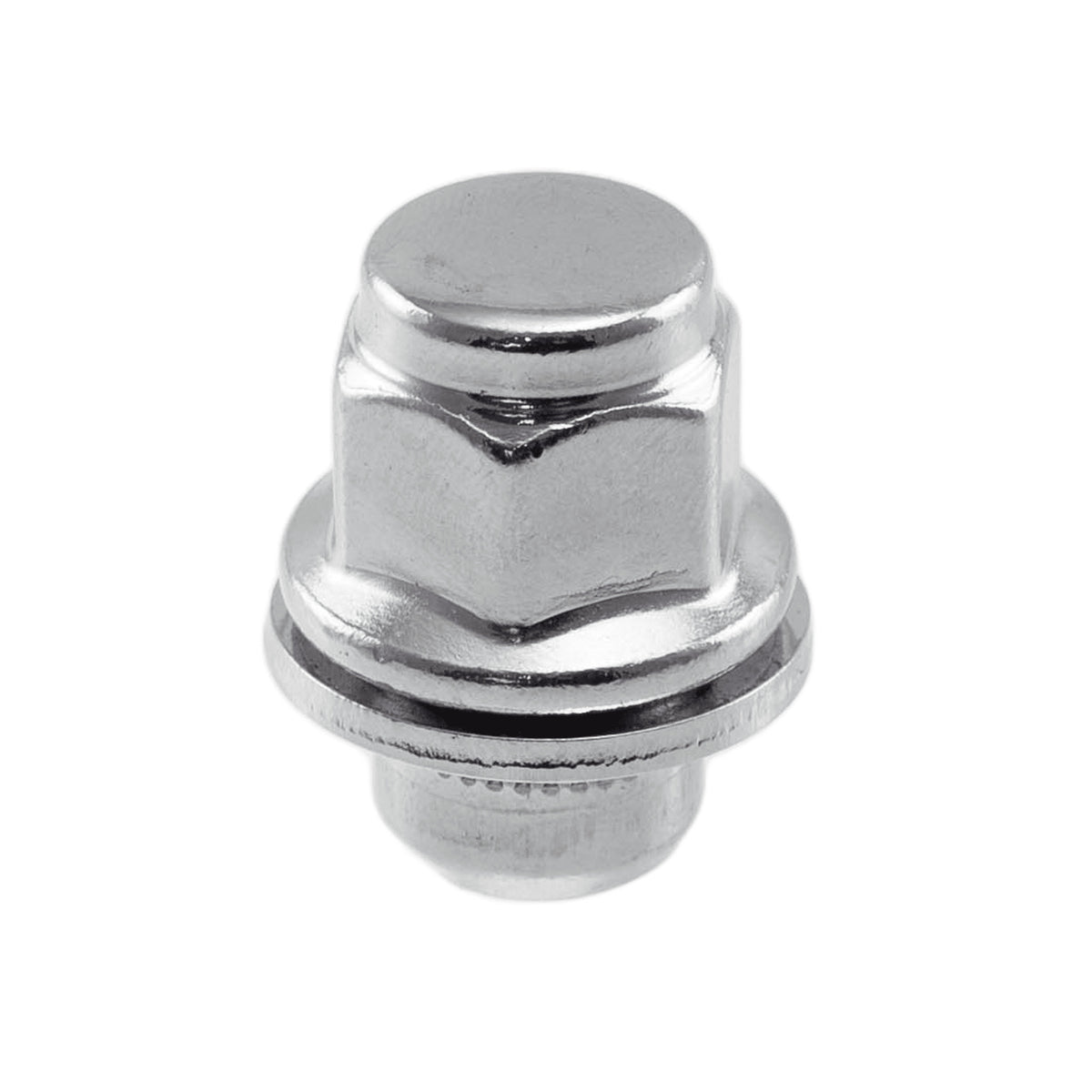 12 x 1.5" Toyota Mag with Washer Lug Nuts | 13/16" Head | Chrome Lug Nuts — view 2