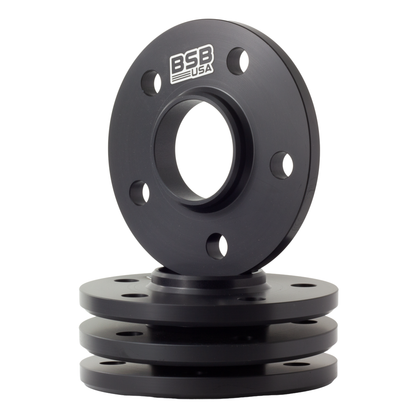 American Made 10mm Hubcentric Wheel Spacers 5x112 | 57.1mm to 66.56mm Hub Adapter for Audi, VW