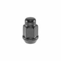 7/16 Closed Bulge Acorn 3/4 Head Black Lug Nuts