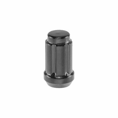 1/2" x 20 Spline Acorn Lug Nuts | Black Lug Nuts — view 4